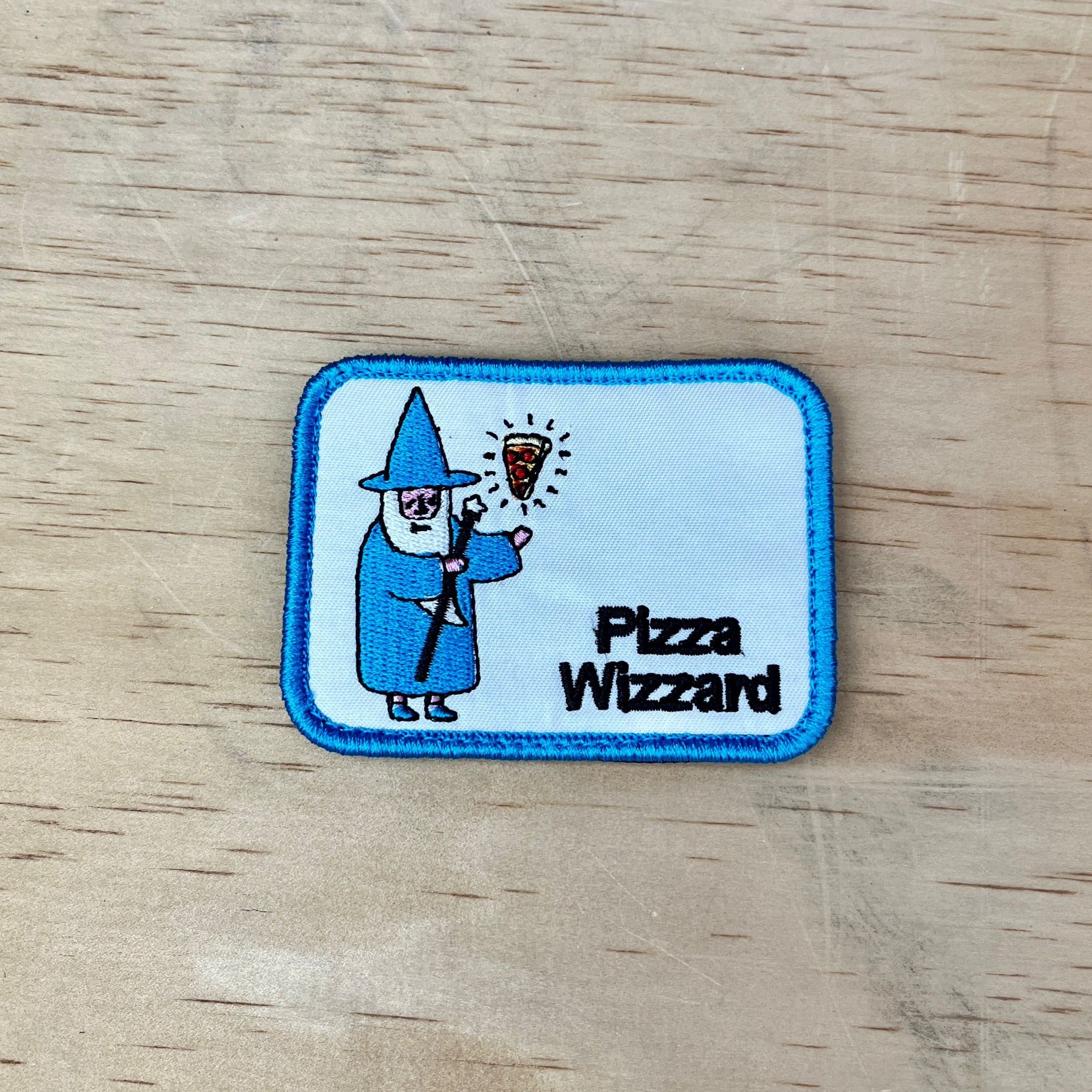 Pizza Wizard Patch