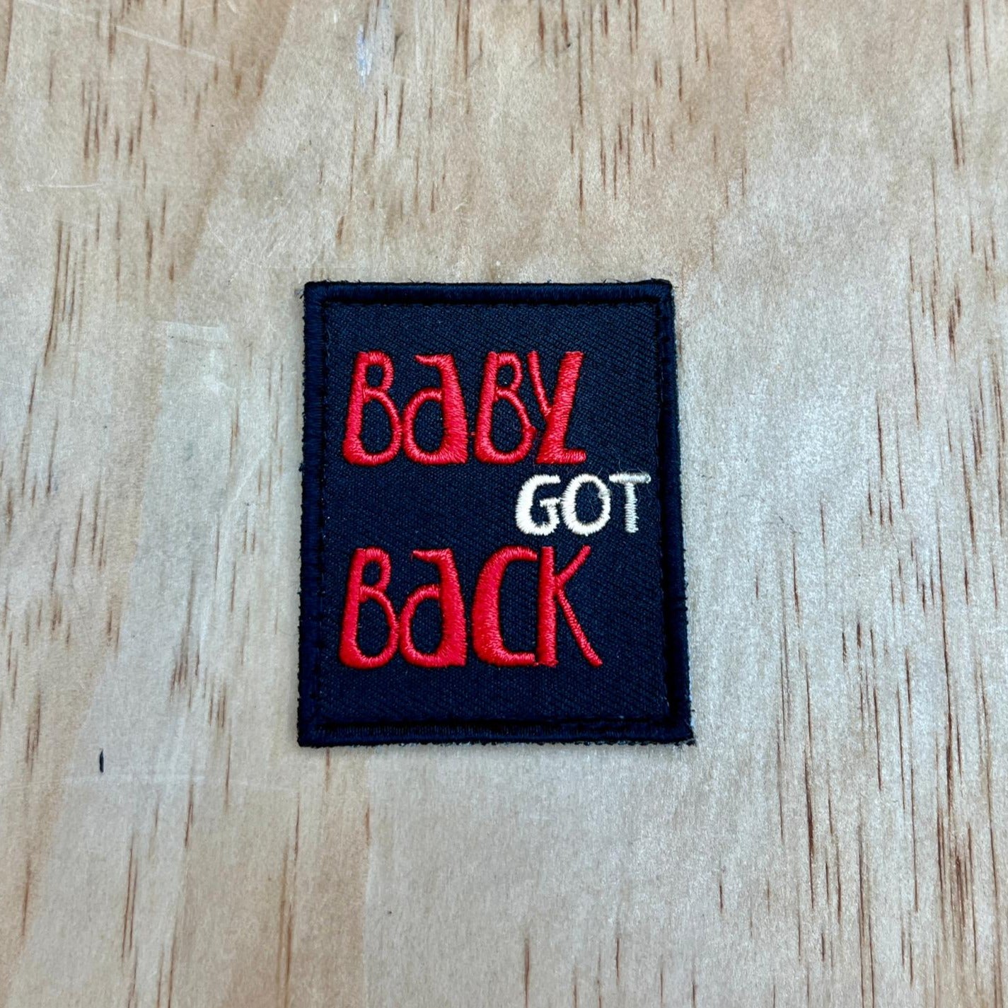 Baby Got Back patch