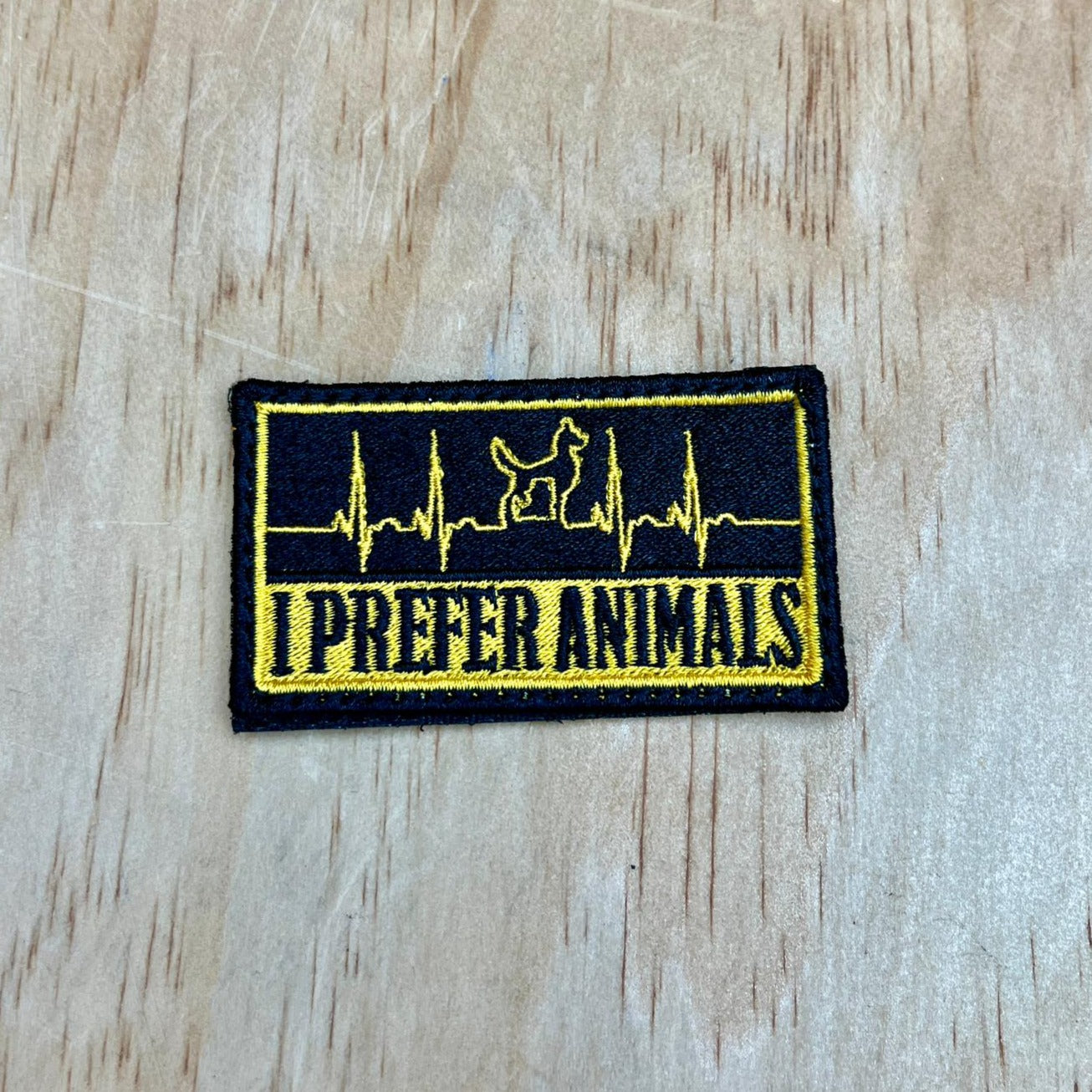 I Prefer Animals patch