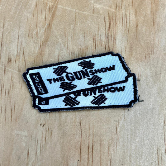 Gun Show Tickets patch