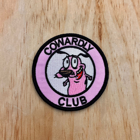 Cowardly Club patch