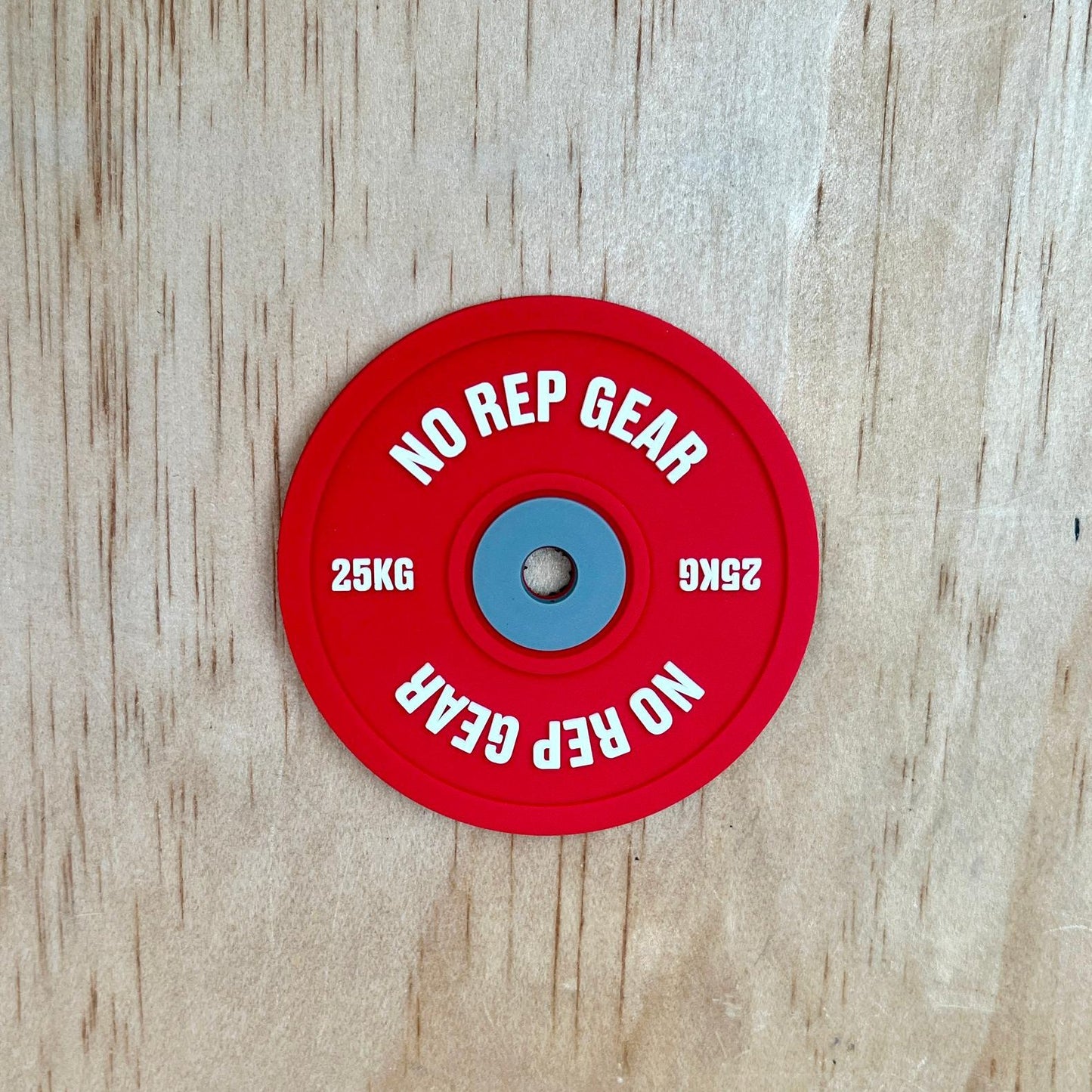 Red Bumper Plate