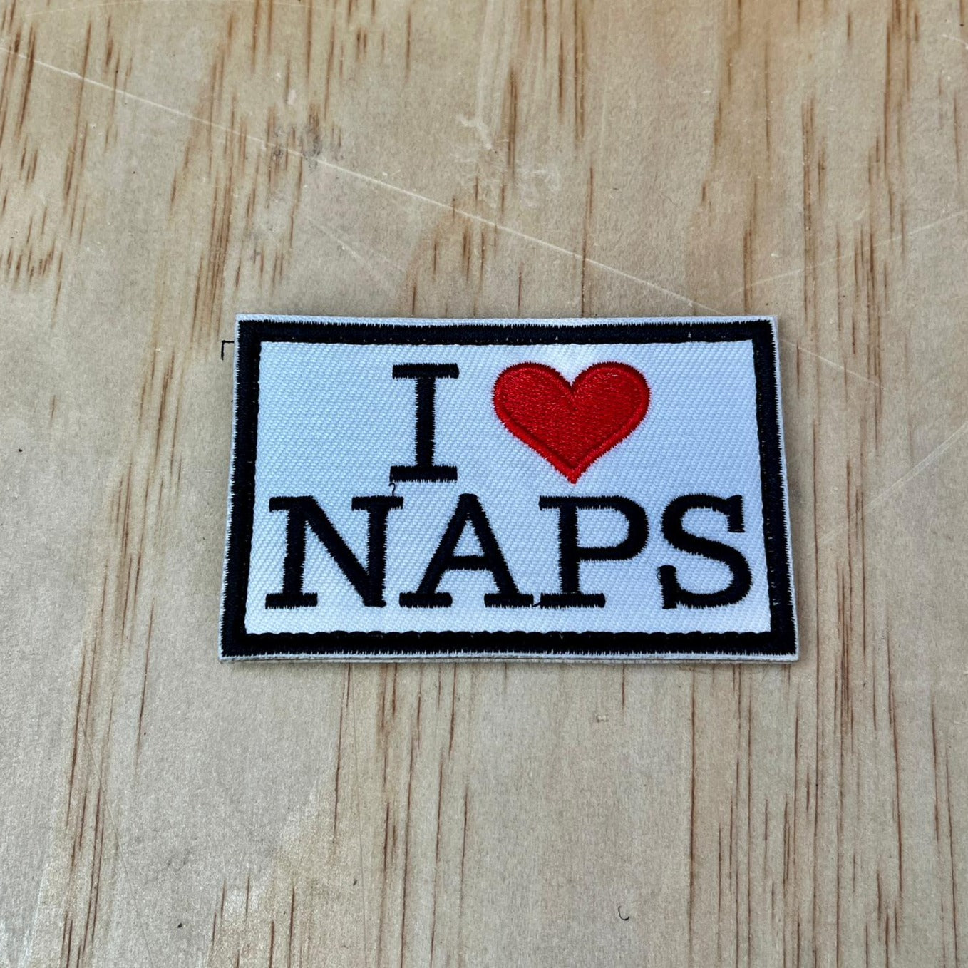 I Love Naps patch