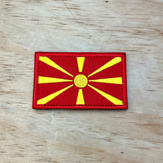 North Macedonia Flag Patch