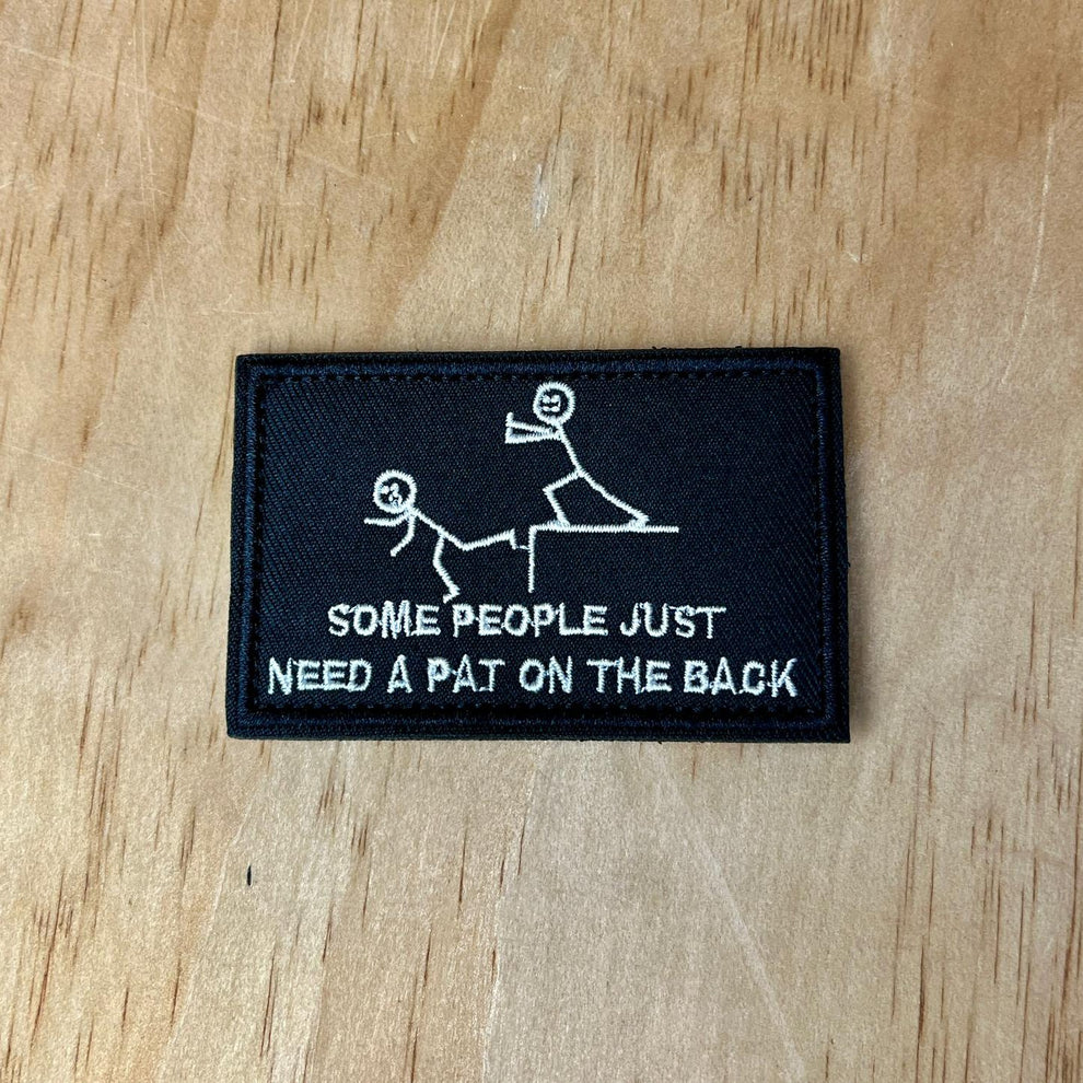 Pat on the Back patch | NRG CrossFit Patch – NoRepGear