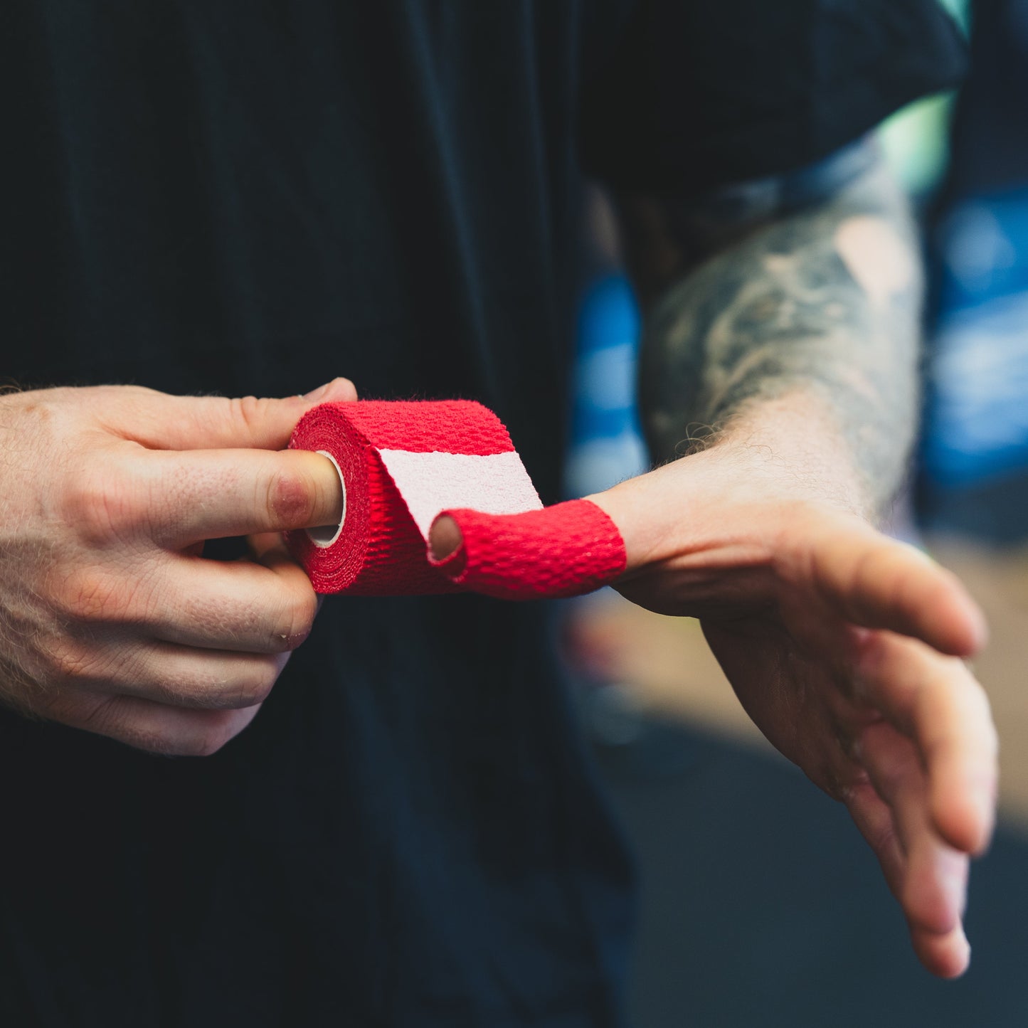 Weightlifting Sticky Thumb Tape Set