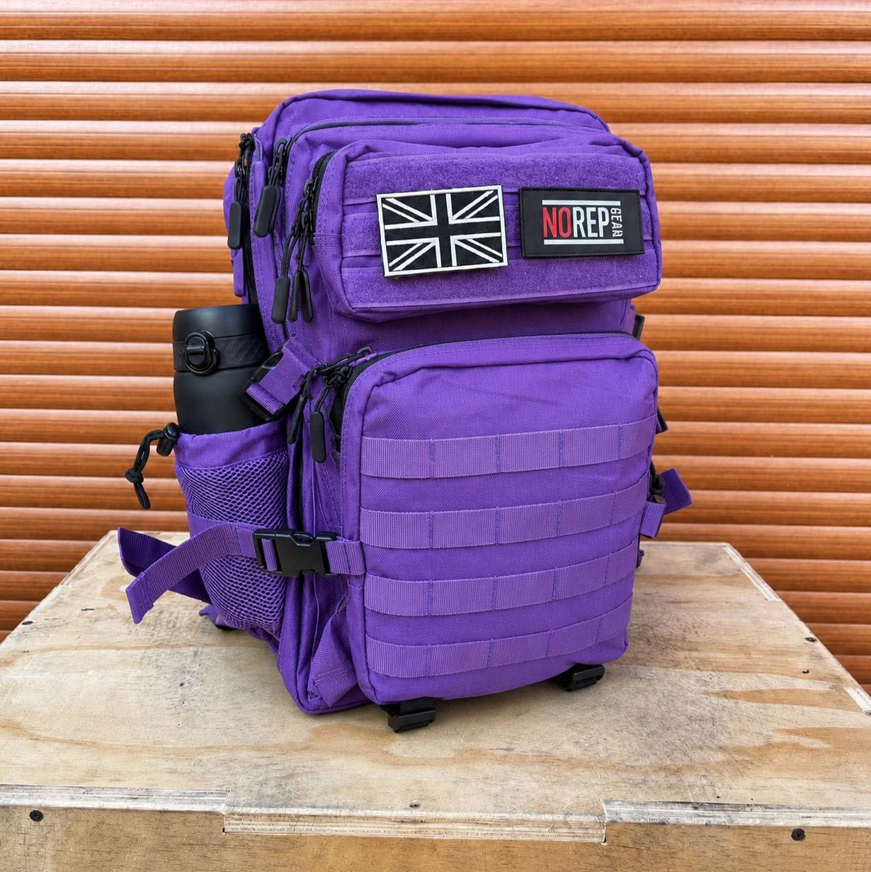 Purple tactical backpack 
