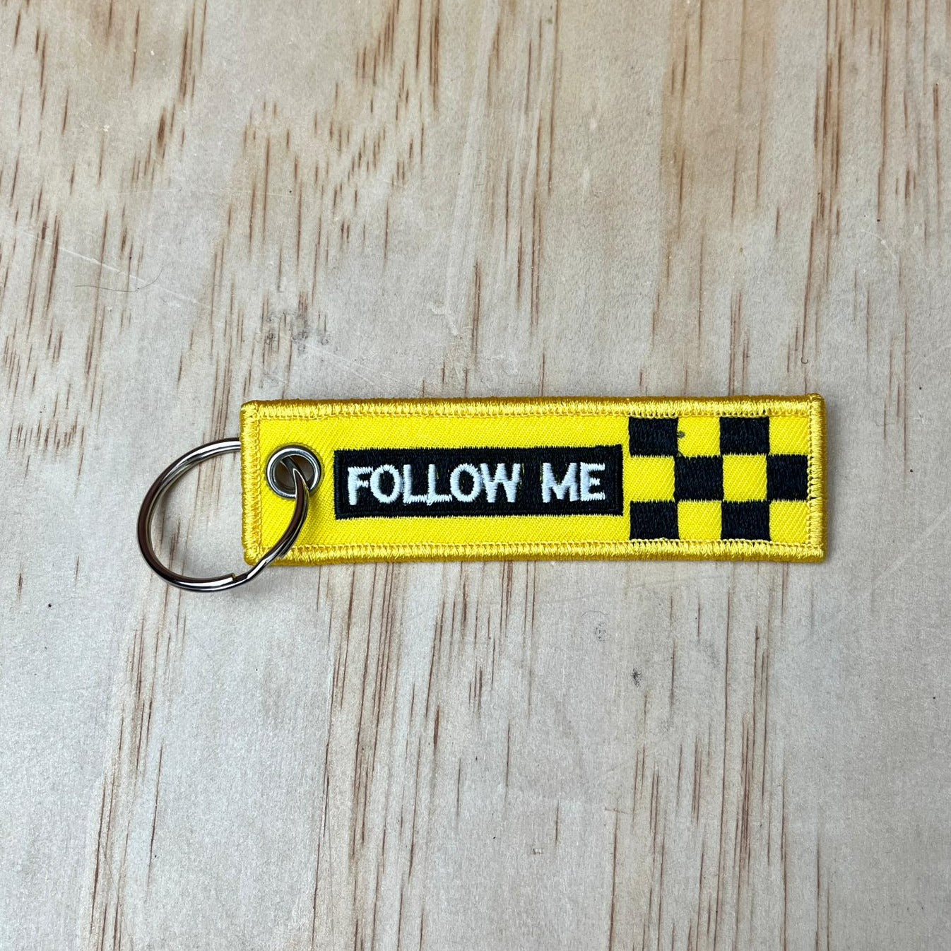 Follow me keyring