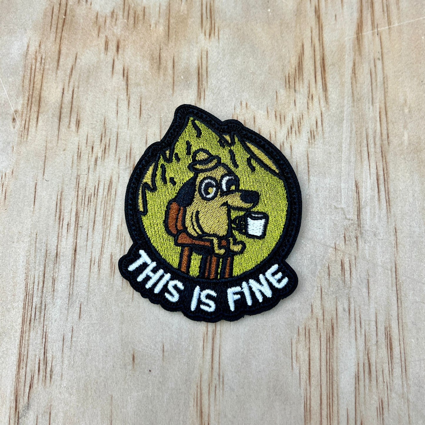 This is Fine patch | NRG CrossFit Patch – NoRepGear