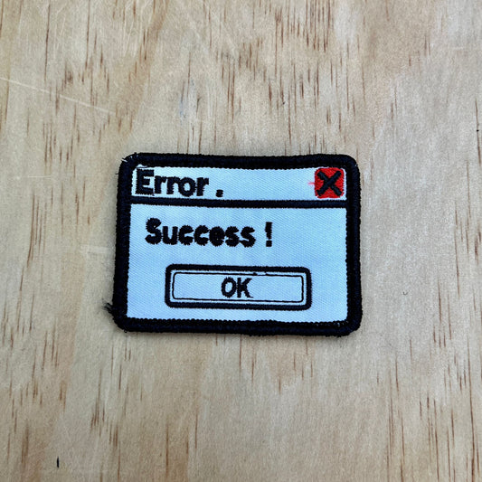 Successful Error patch