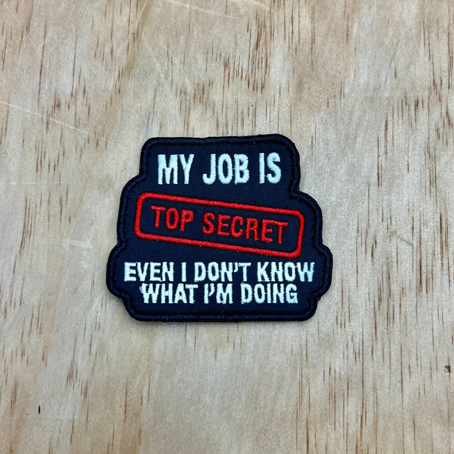 Find Work Patch My Job is Secret patch | NRG CrossFit Patch – NoRepGear