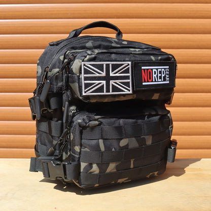 Black Camo 9L Mini Tactical Backpack, CrossFit backpack