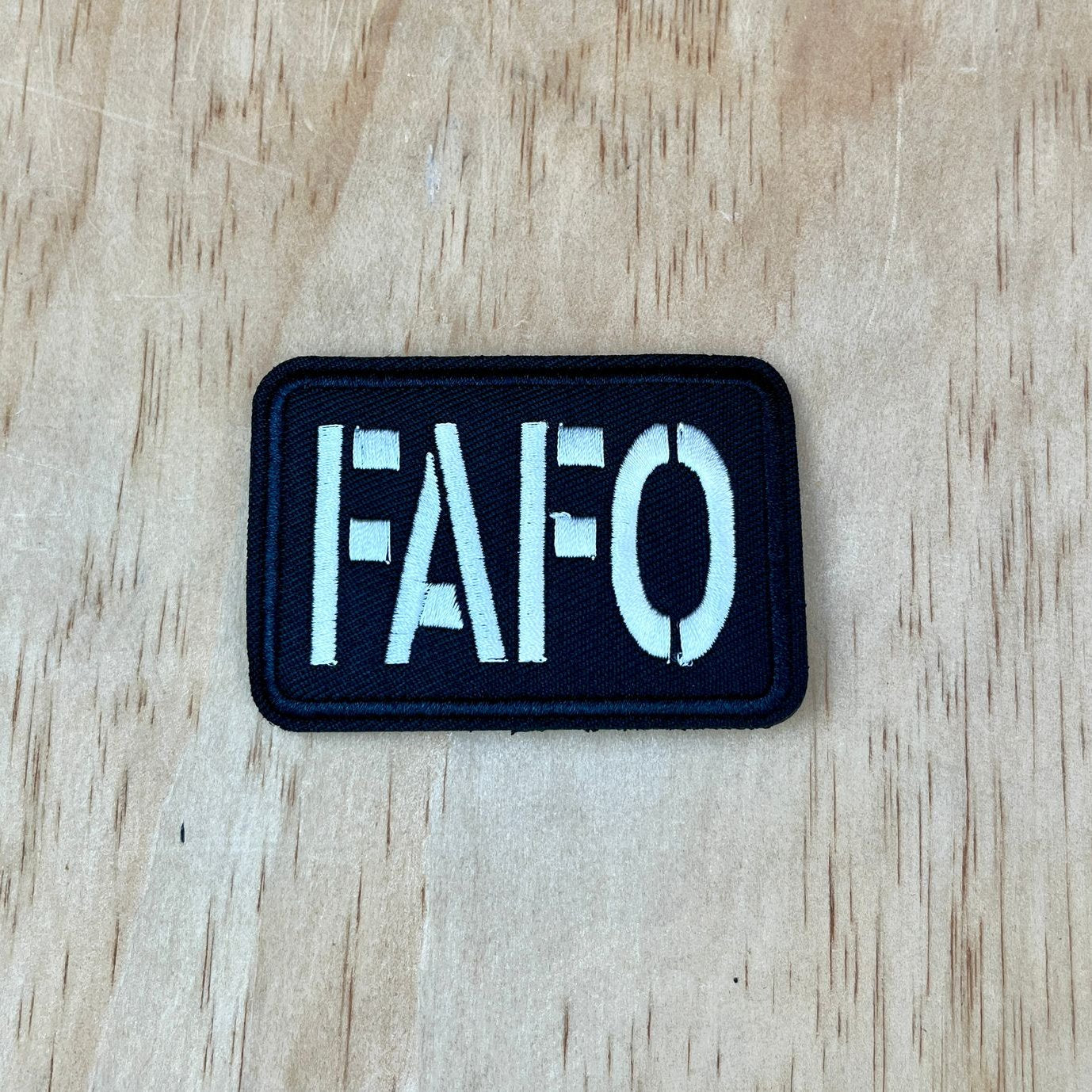 FAFO Black Patch