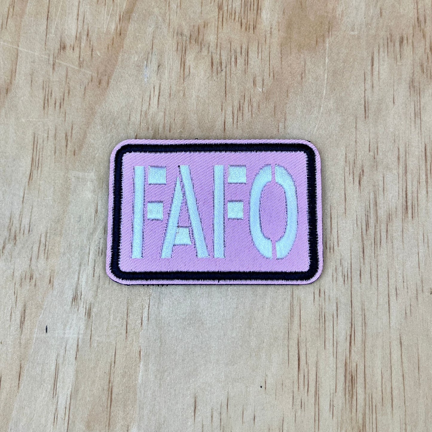 FAFO Pink patch