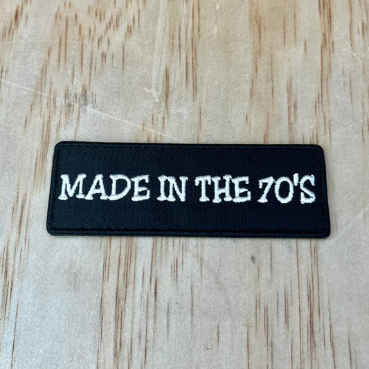 Made in the 70’s patch