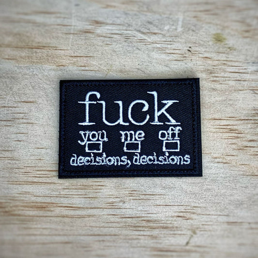 Decisions, decisions patch