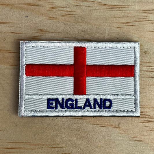 England Patch, Velcro patch