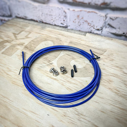 Blue spare speed rope