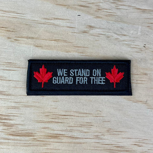 We Stand on Guard patch