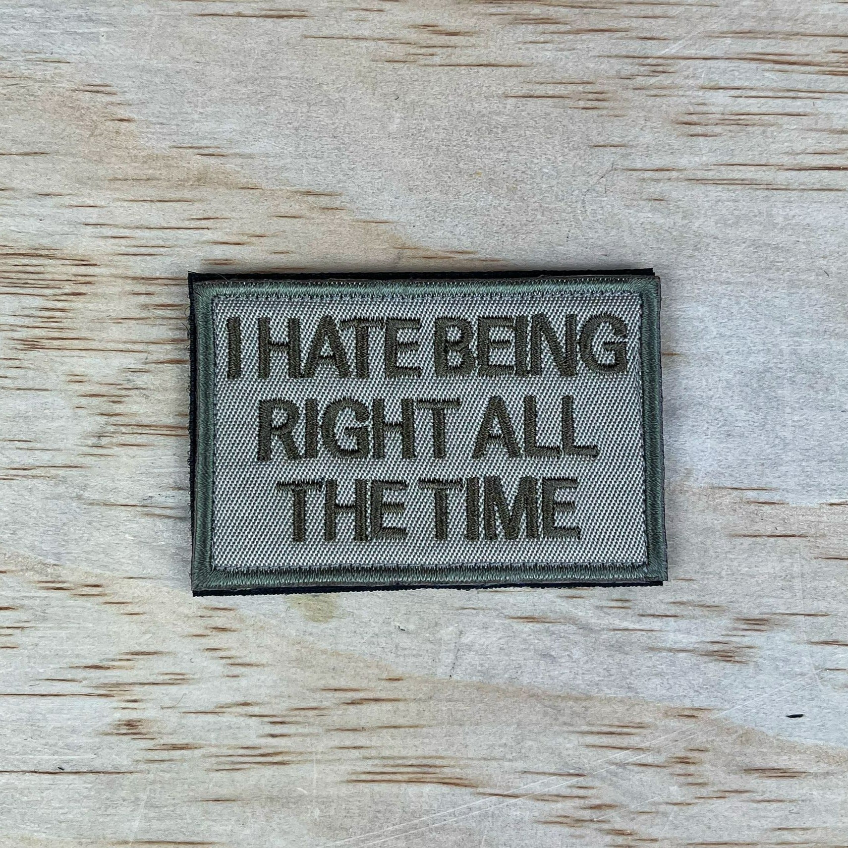 Being right patch