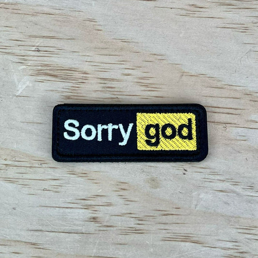 Sorry God patch