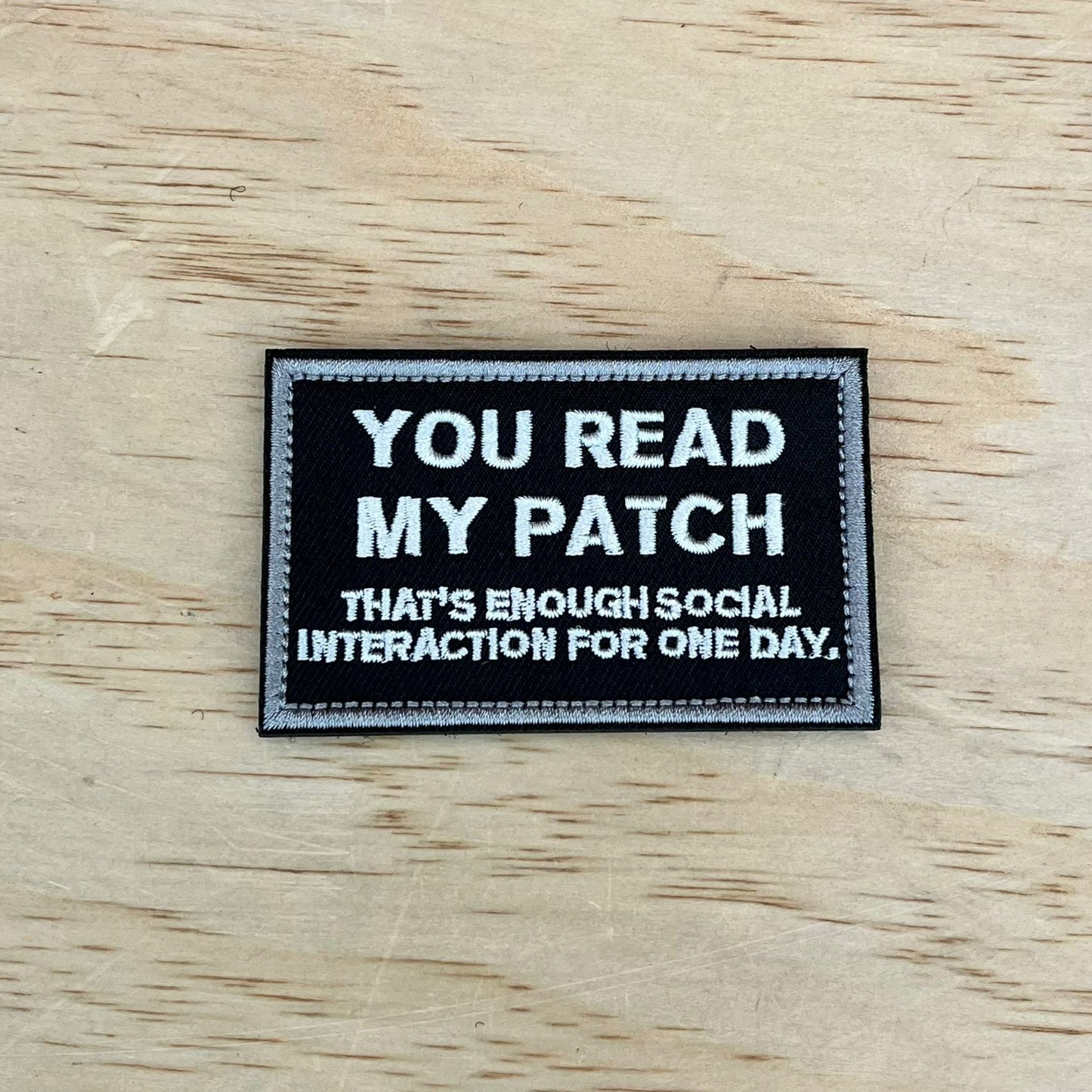 You Read My Patch