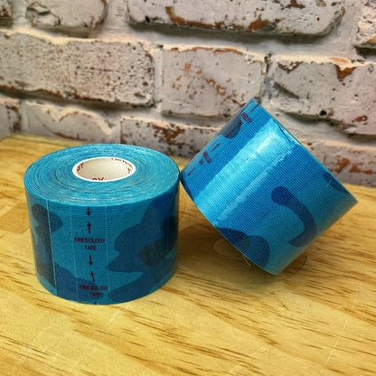 Blue Camo K Tape