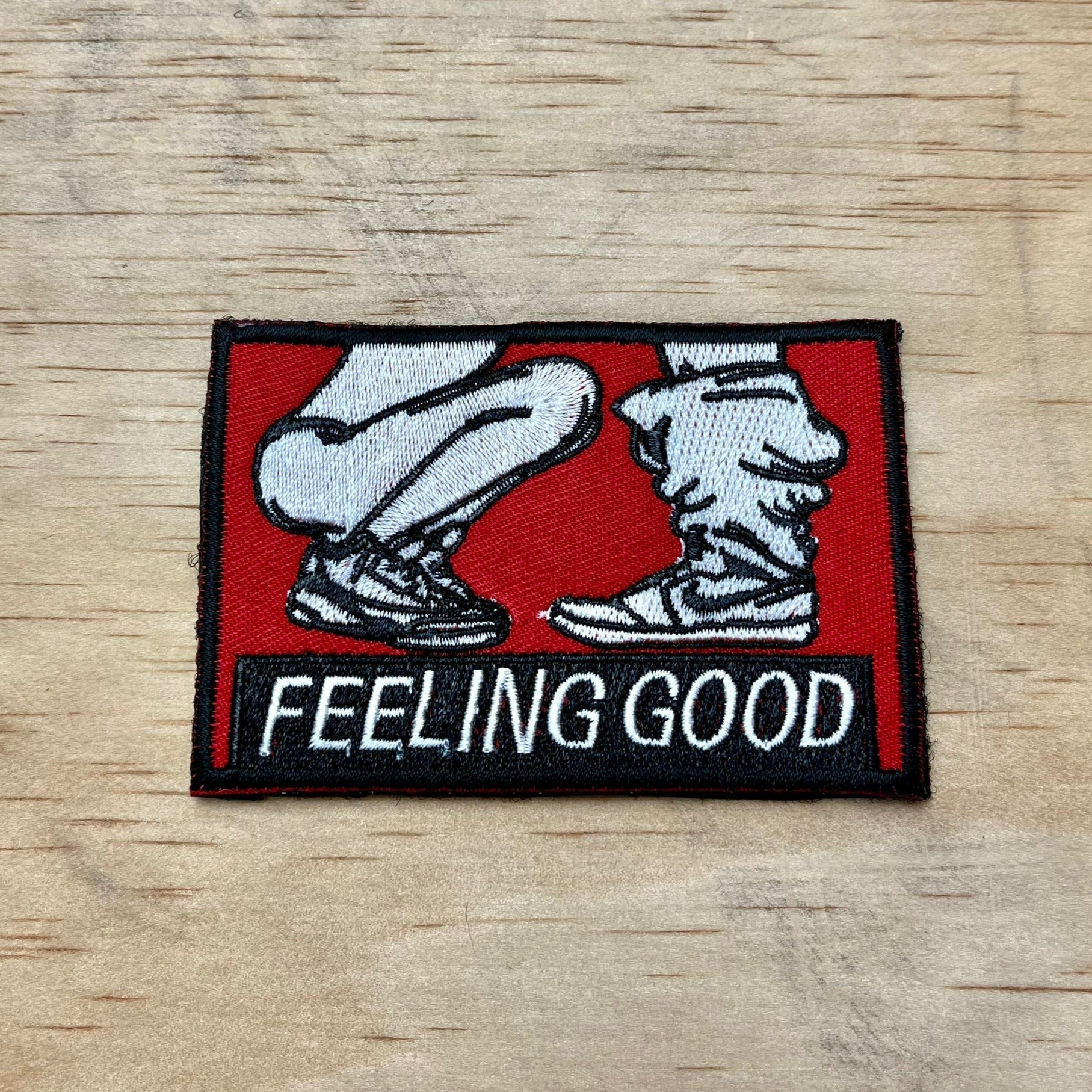 Feeling Good patch, rude crossfit patch