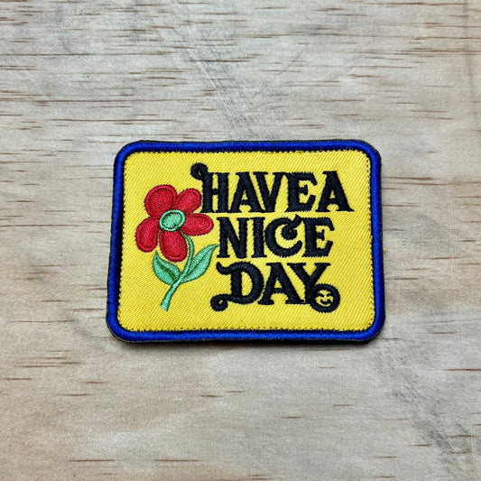 Have a Nice Day patch