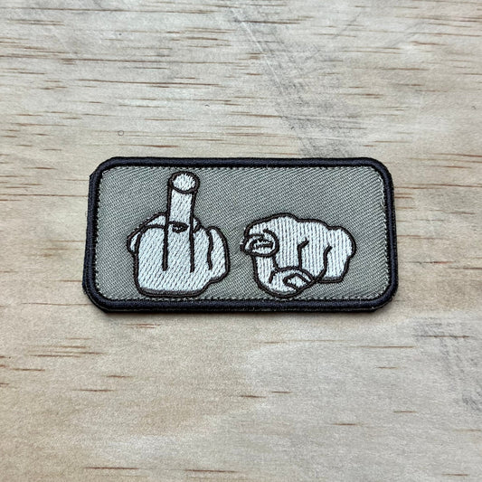 Middle Finger Patch