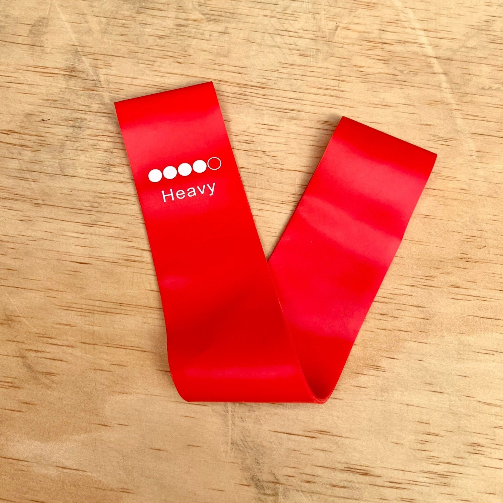 Red resistance band