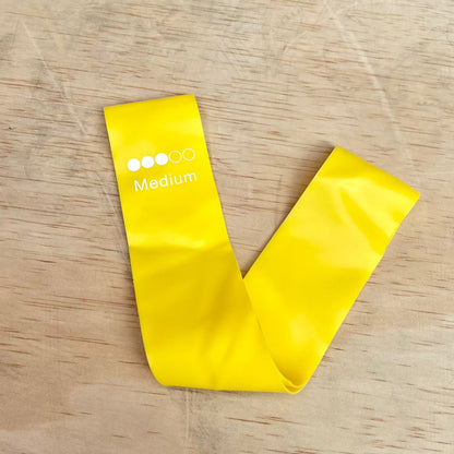 Yellow resistance band