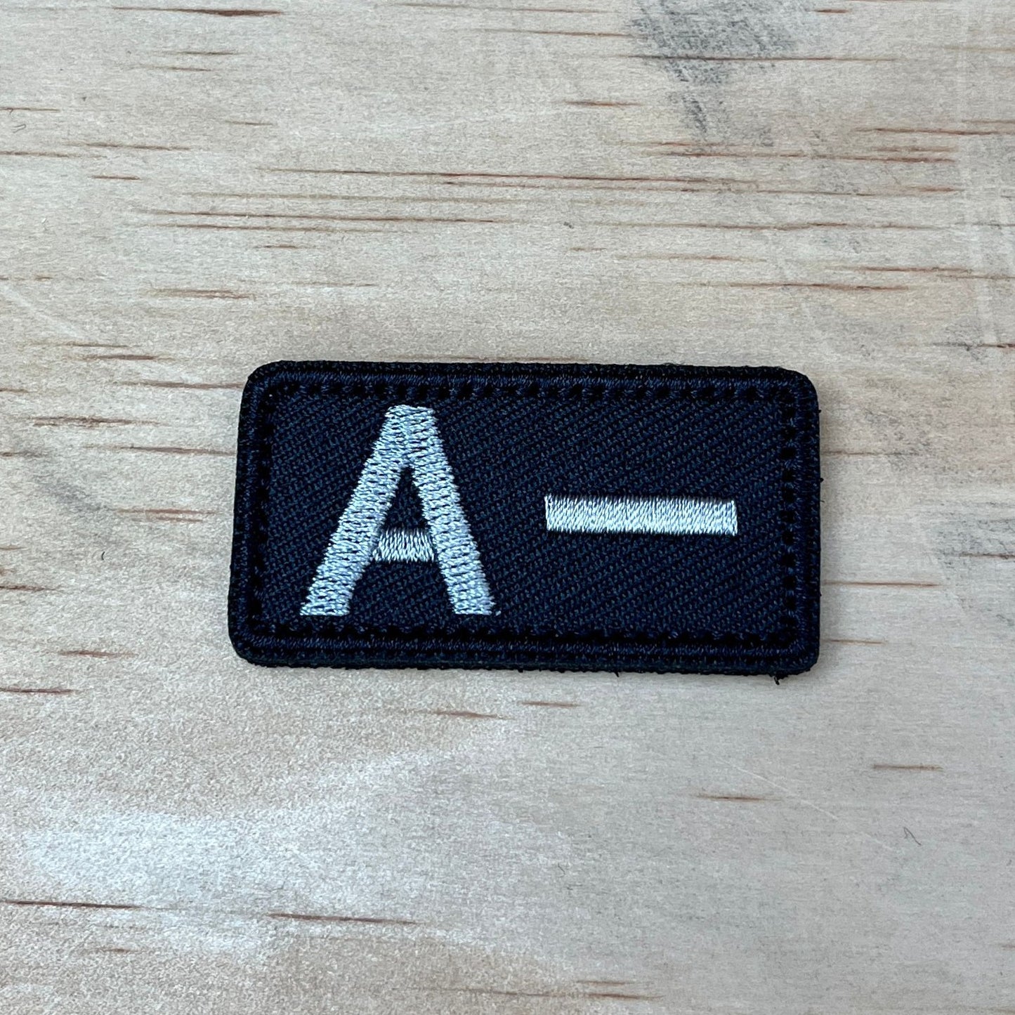 A- blood type patch