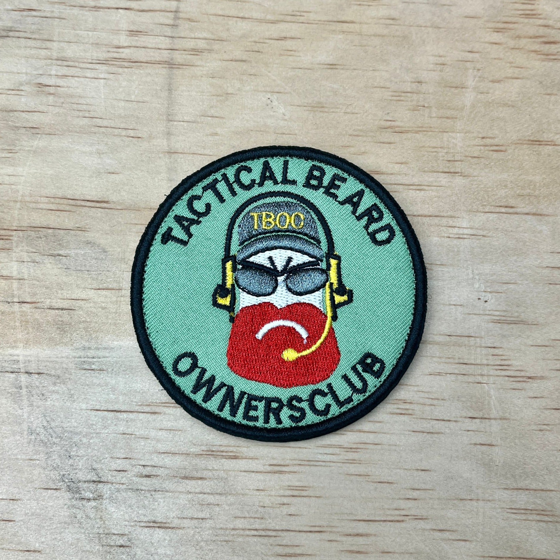 Beard Owners Club patch | NRG CrossFit Patch – NoRepGear