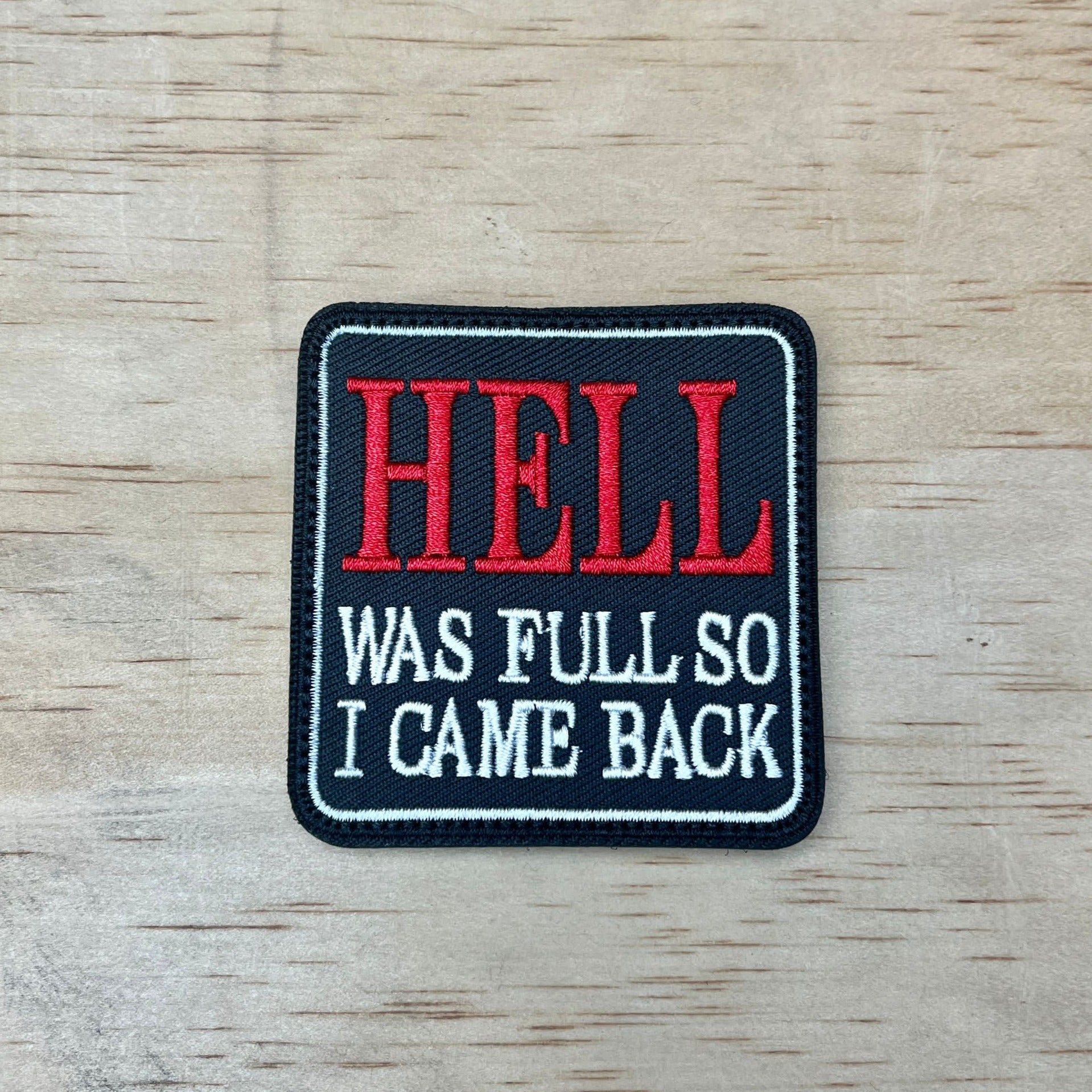 Hell Was Full Patch | NRG CrossFit Patch – NoRepGear